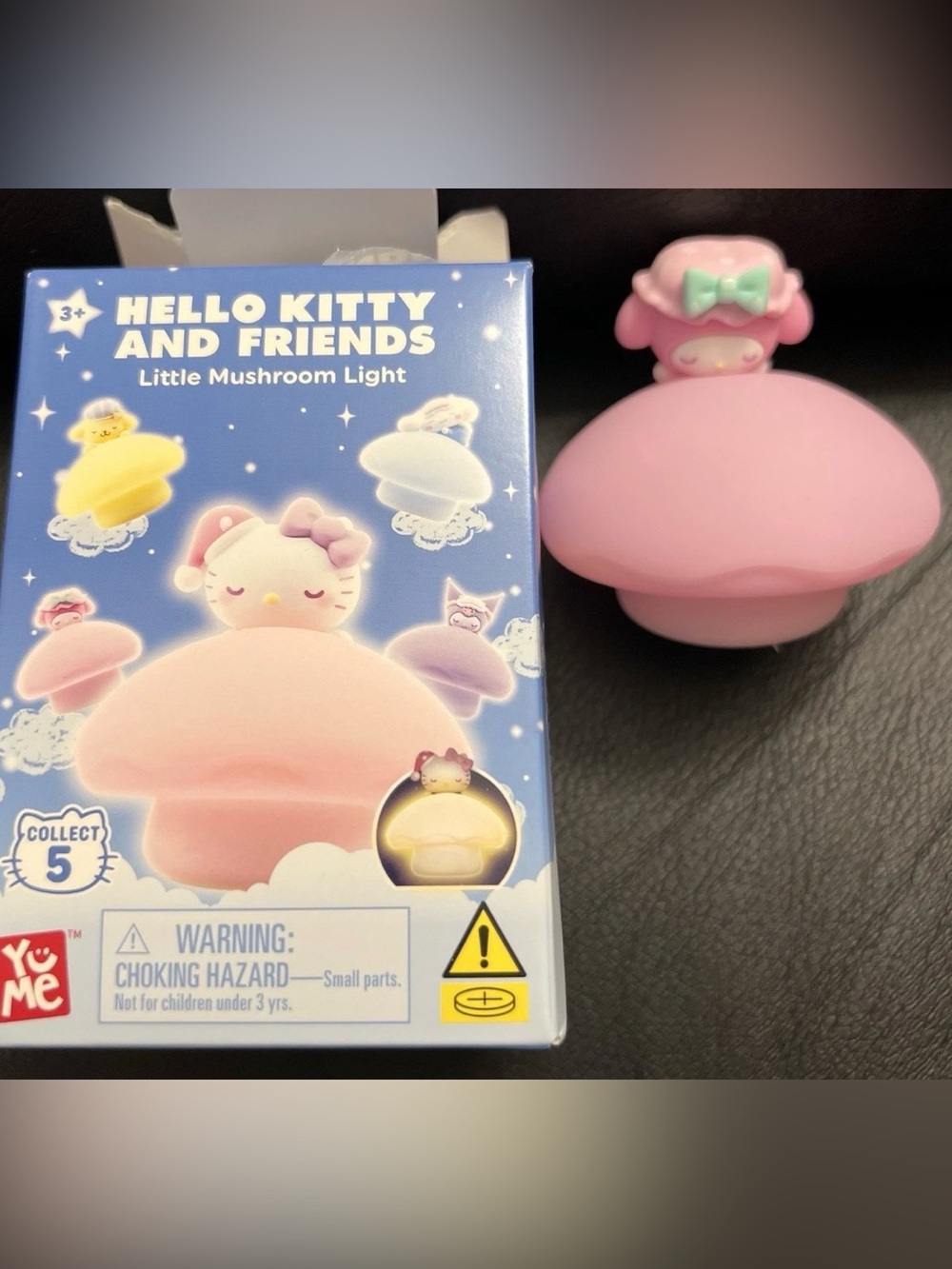 Hello Kitty And Friends Little Mushroom Light Blind Box My Melody